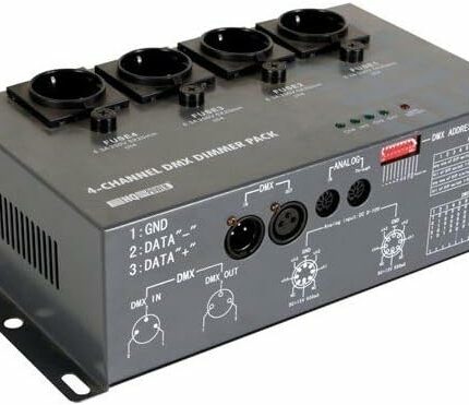 Contrôleur lumière DMX 4 canaux